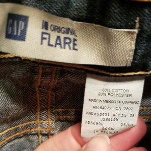 GAP Jeans - Gap Orginal 16 Regular Flared Jeans GUC GAP Jeans - Gap Orginal 16 Regular Flared Jeans GUC